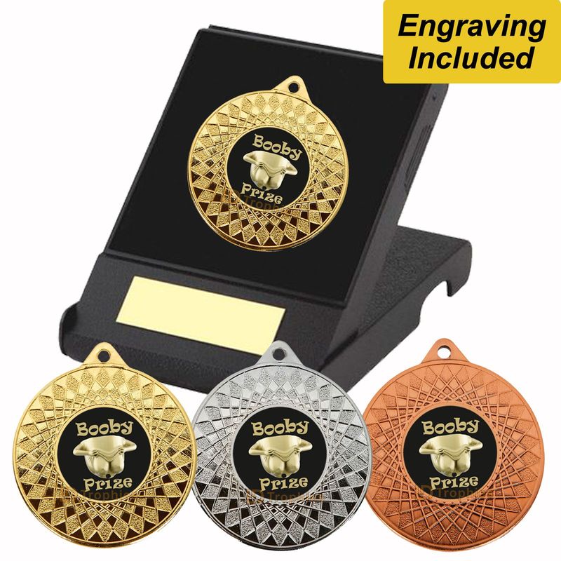 Booby Prize Medal in Presentation Box