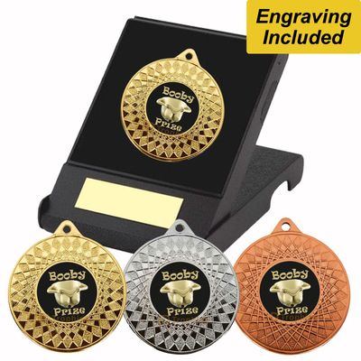 Booby Prize Medal in Presentation Box
