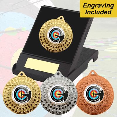 Archery Medal in Presentation Box Archery Medal in Presentation Box