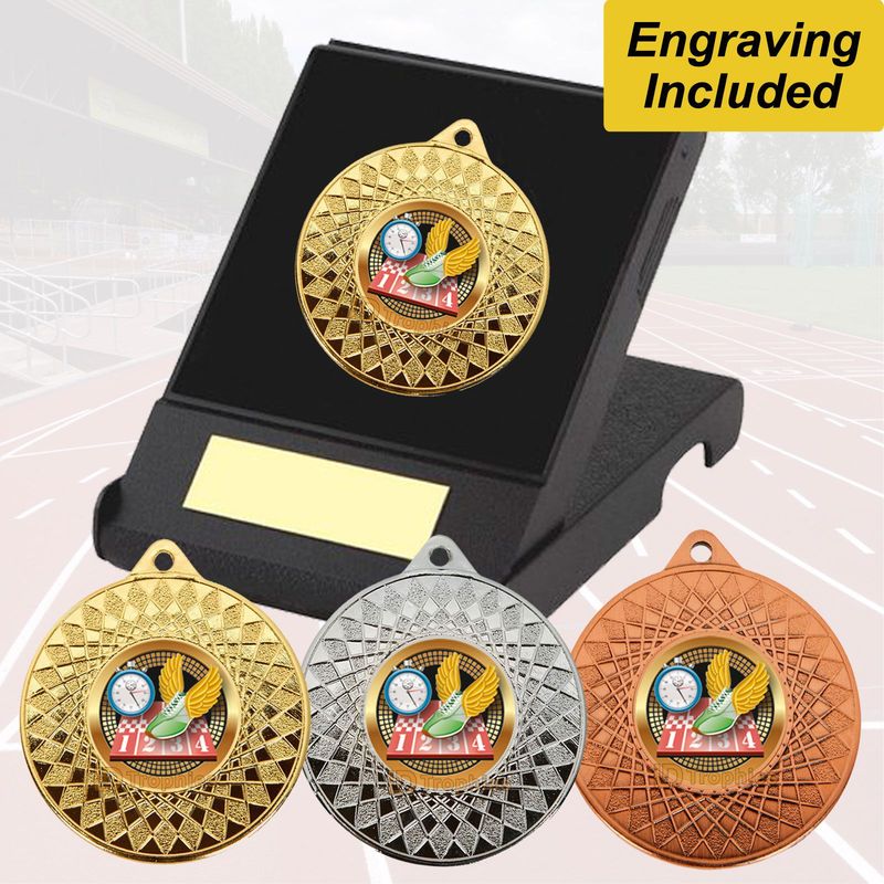 Athletics Medal in Presentation Box