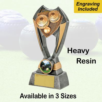 Lawn Bowls Trophies - Engraving Included