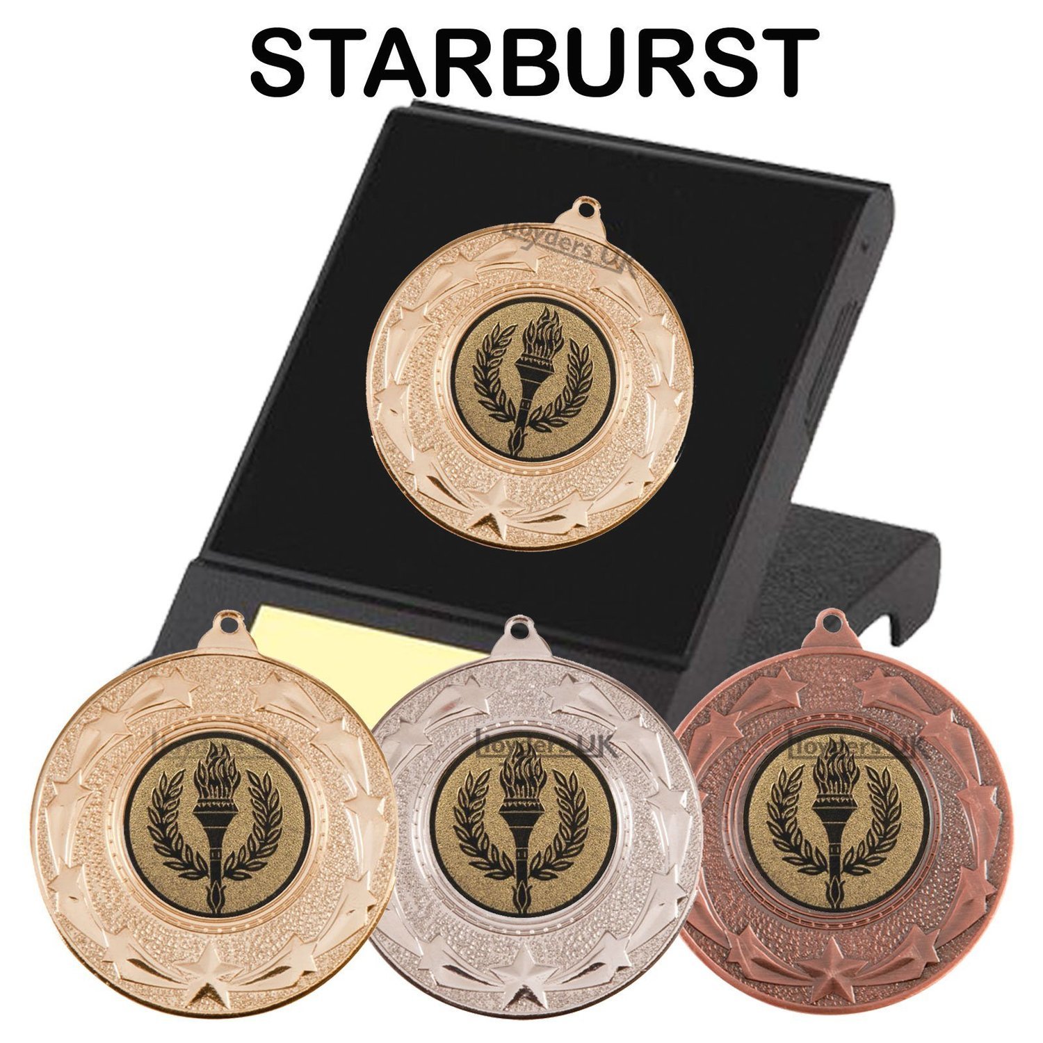 Starburst Medal in Case