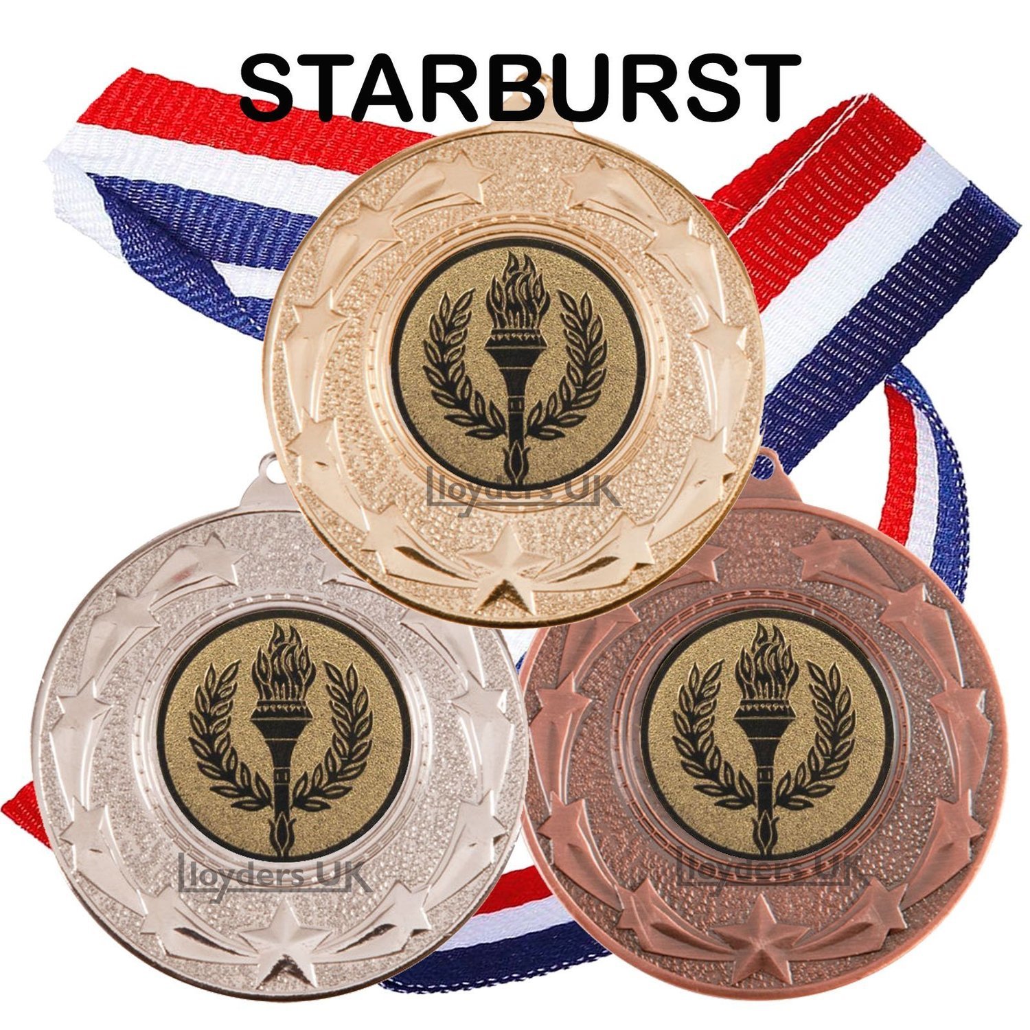 Starbust Medal & Ribbon