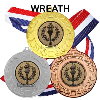 Wreath Medal & Ribbon
