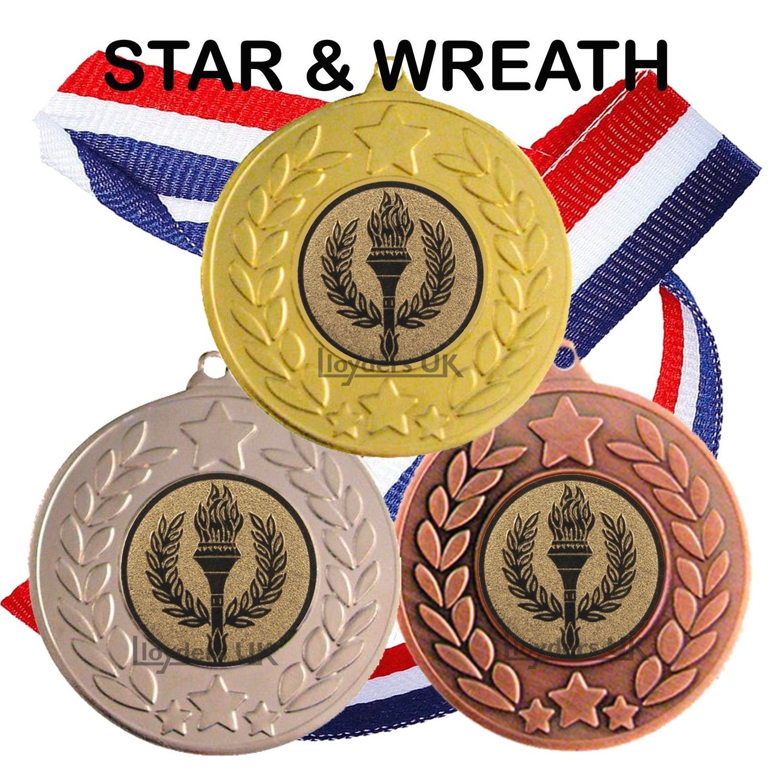 Star & Wreath Medal & Ribbon