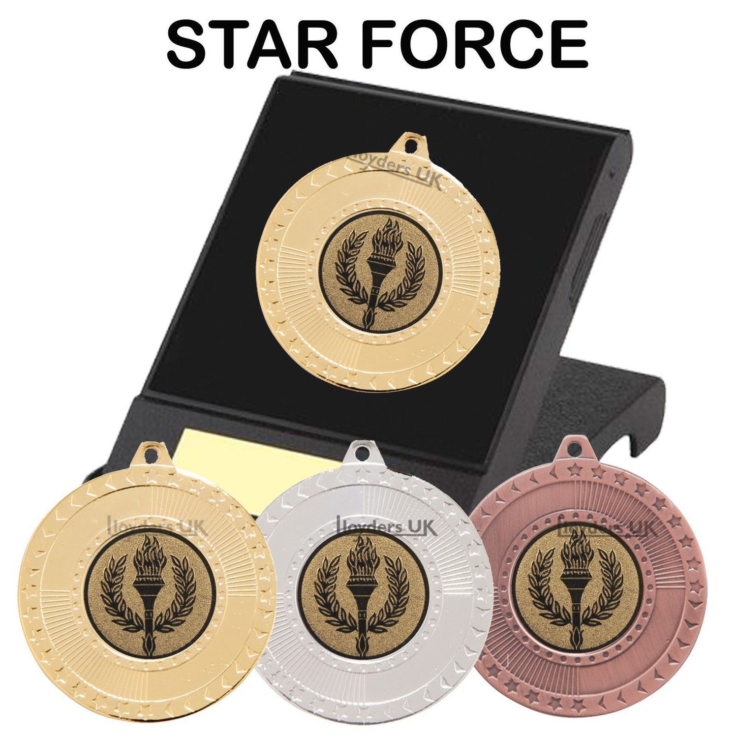Star Force Medal in Case