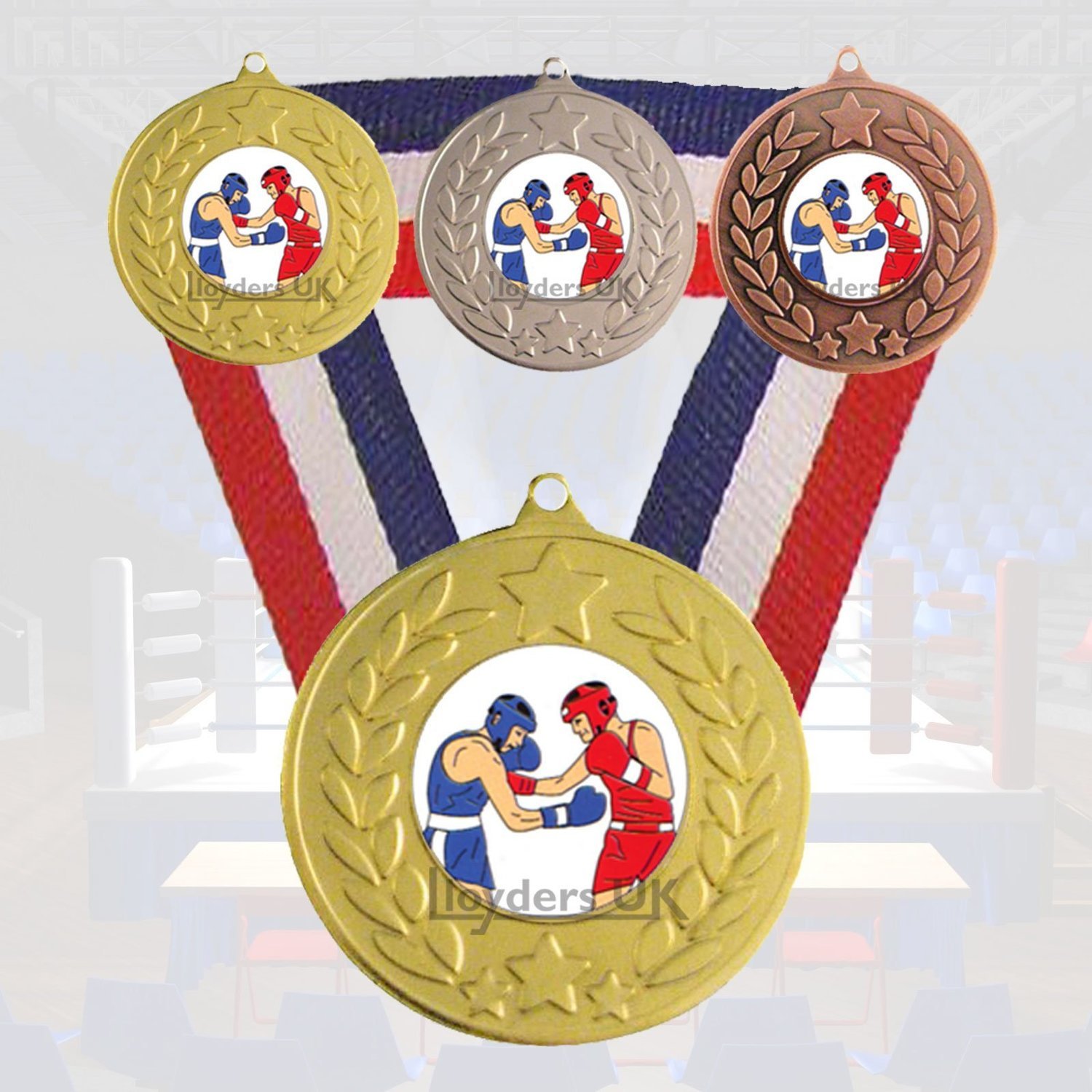Boxing Medal & Ribbon