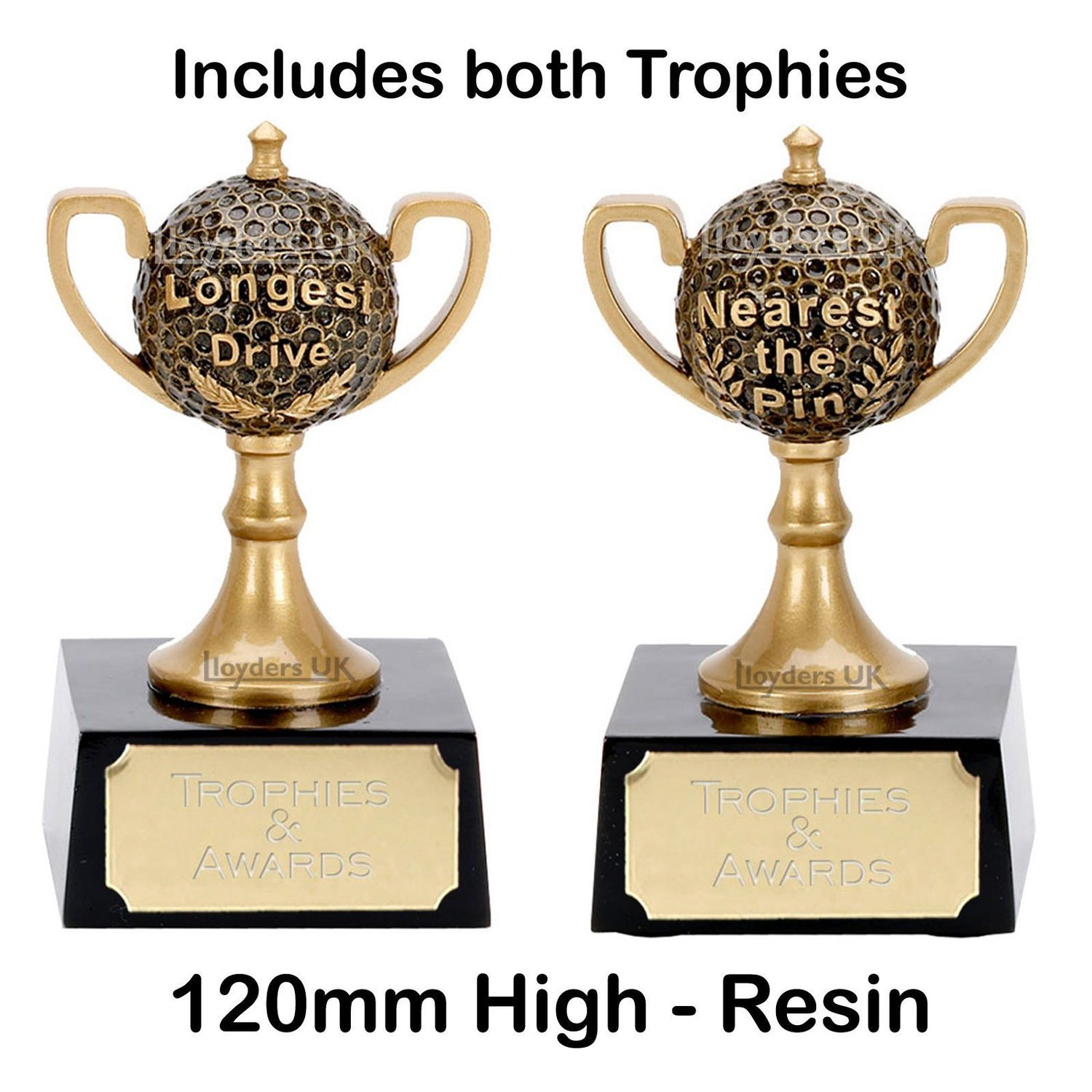 Longest Drive & Nearest the Pin Trophies