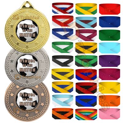 Player of the Match Medal & Ribbon Packs