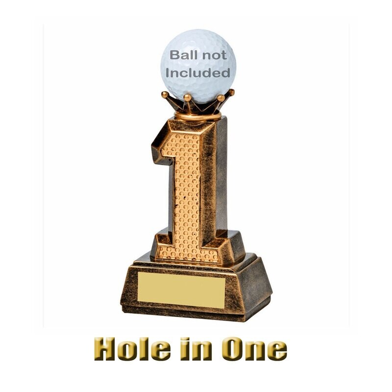 Hole in One Golf Trophy - RS047 Hole in One Golf Trophy - RS047