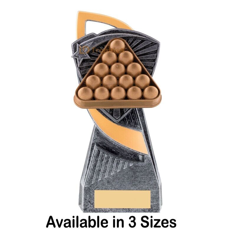 Snooker Trophies - Utopia - Free Engraving Snooker Trophies - Utopia - Free Engraving