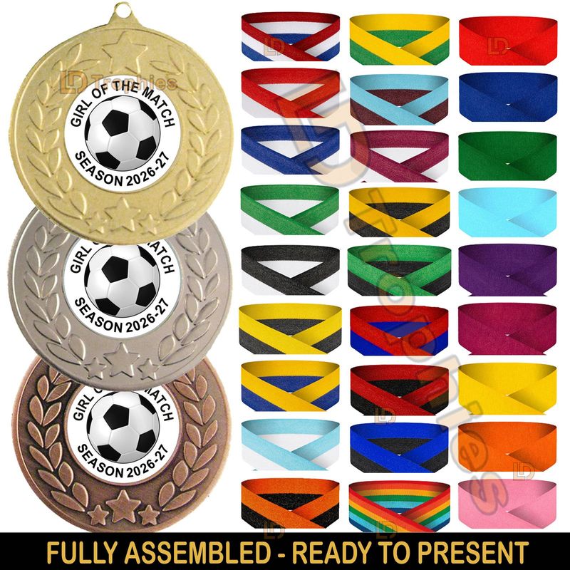 Girl of the Match Medals & Ribbons Season 2026/27