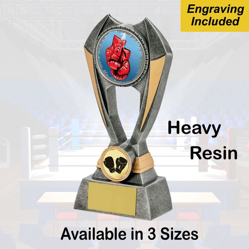 Boxing Trophies - Resin - Engraving Included