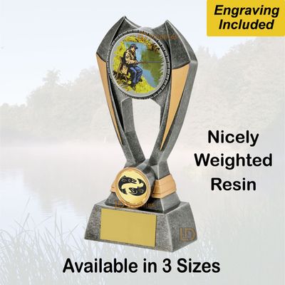 Fishing Trophies (Resin) Engraving Included Fishing Trophies (Resin) Engraving Included