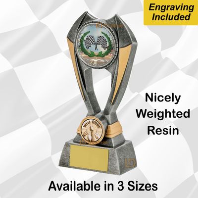 Motorsport Trophy (Resin) Engraving Included