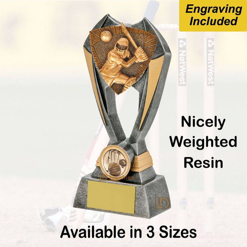 Cricket Trophies (Batsman) Engraving Included