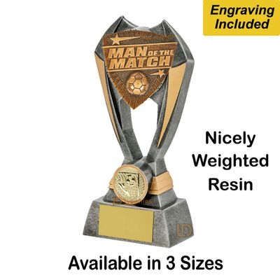 Man of the Match Trophies with Engraving