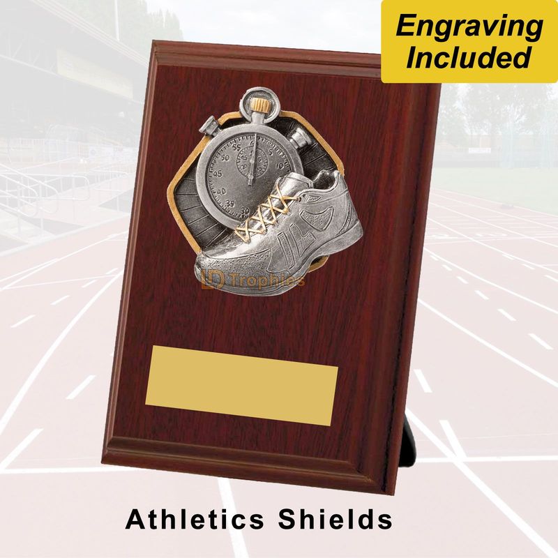 Athletics Shield / Plaque - Athletics Trophy Athletics Shield / Plaque - Athletics Trophy