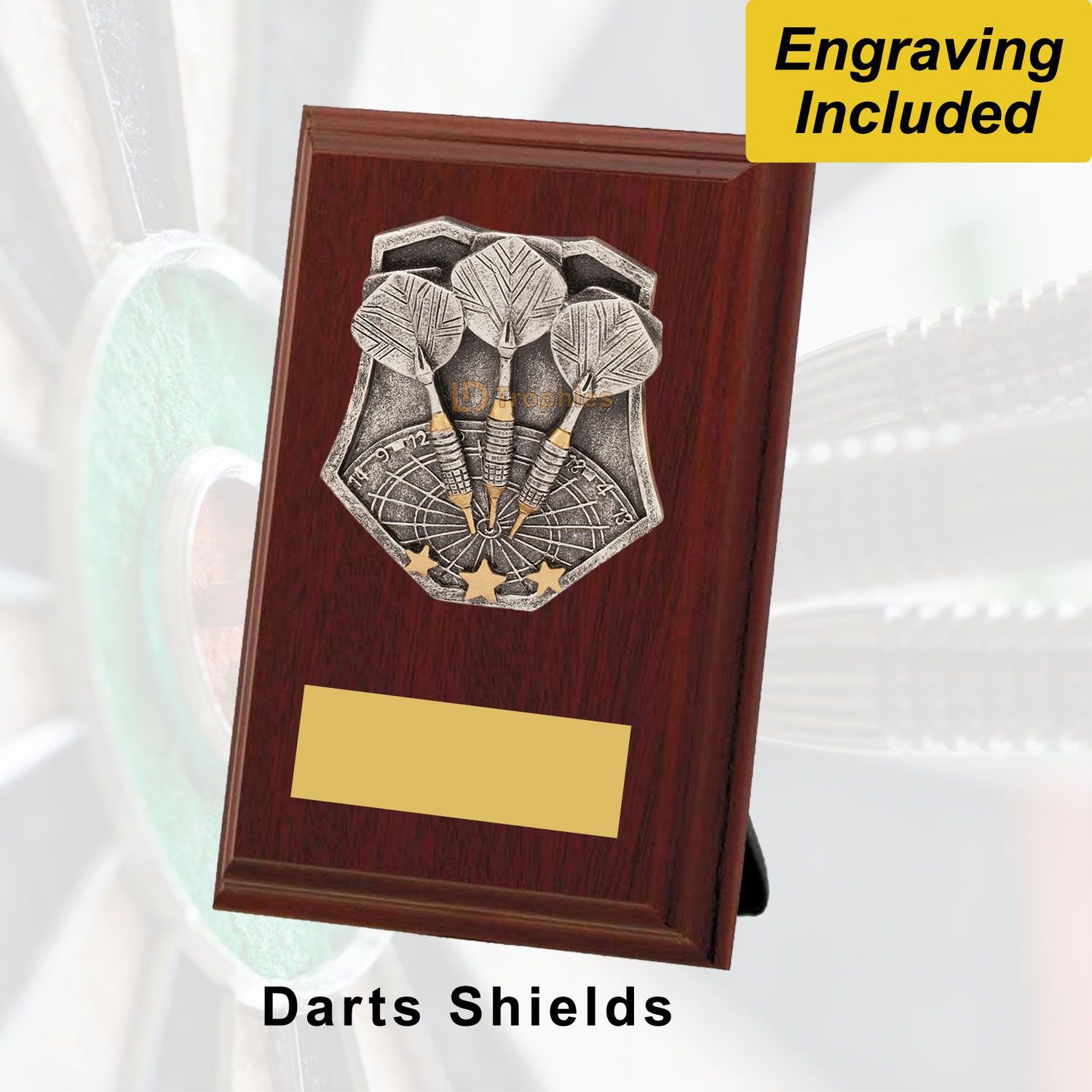 Darts Shield / Plaque - Darts Trophy