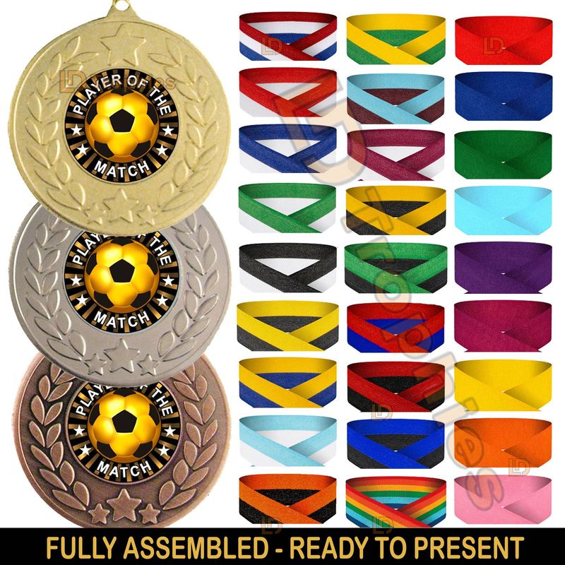 Player of the Match Medal & Ribbon Packs - M18