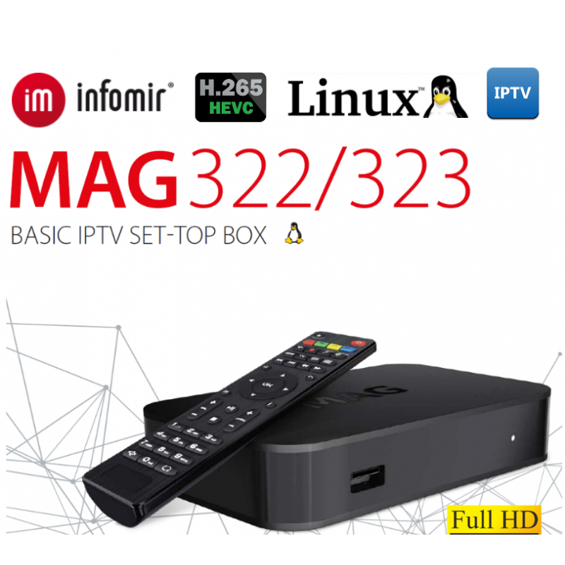 IPTV SET-TOP BOX MAG322 IPTV SET-TOP BOX MAG322