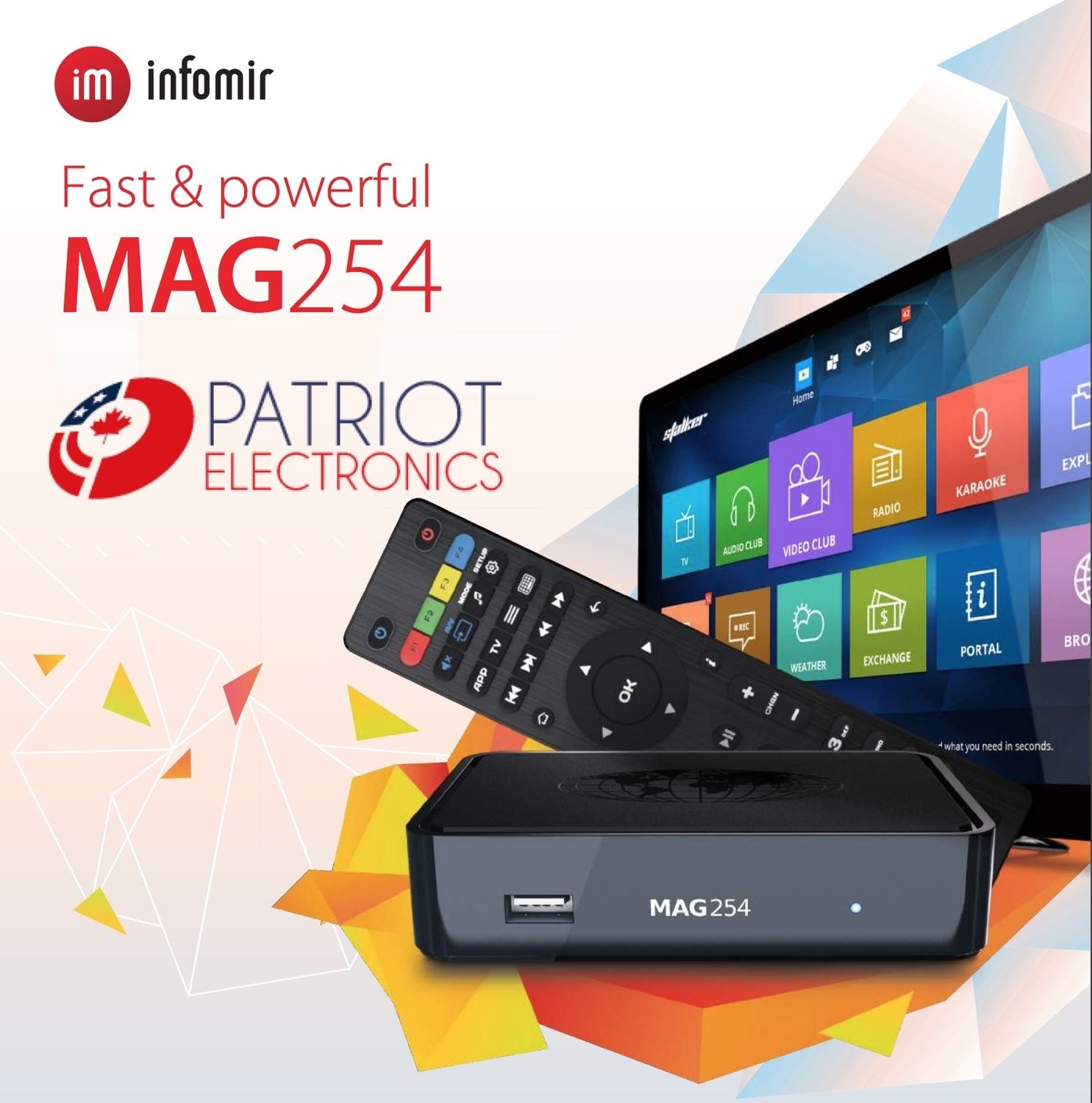 IPTV SET-TOP BOX MAG254 IPTV SET-TOP BOX MAG254
