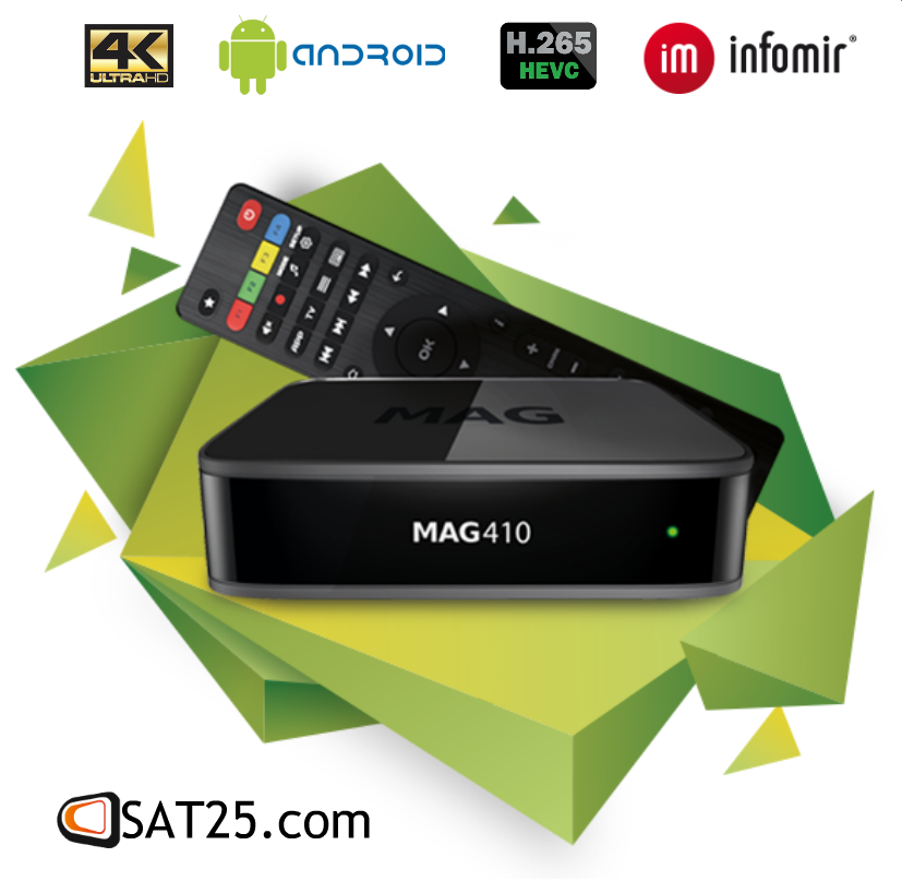 UHD Set-top Box for AndroidTM MAG410 UHD Set-top Box for AndroidTM MAG410