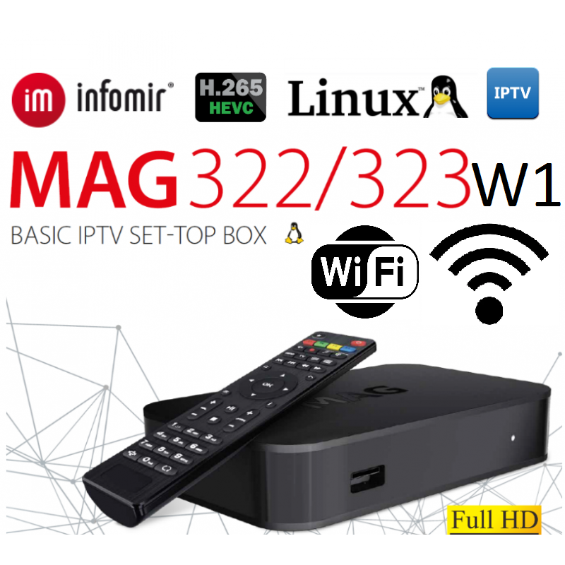 IPTV SET-TOP BOX MAG322 W1 IPTV SET-TOP BOX MAG322 W1