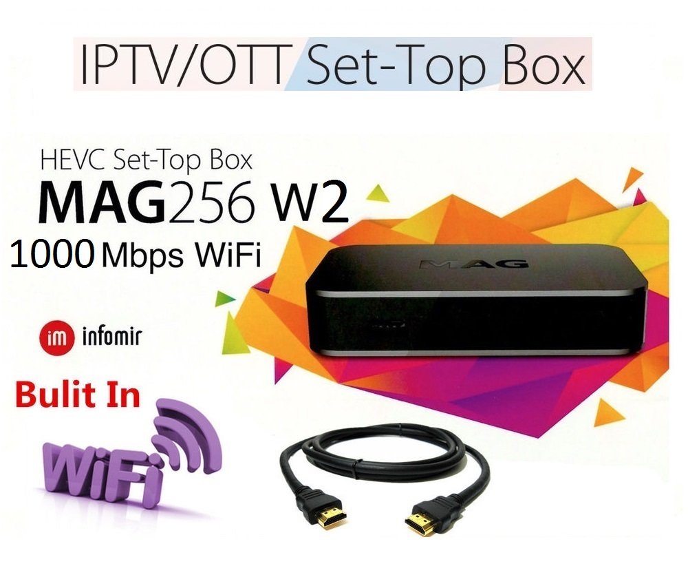 IPTV SET-TOP BOX MAG256 W2 IPTV SET-TOP BOX MAG256 W2