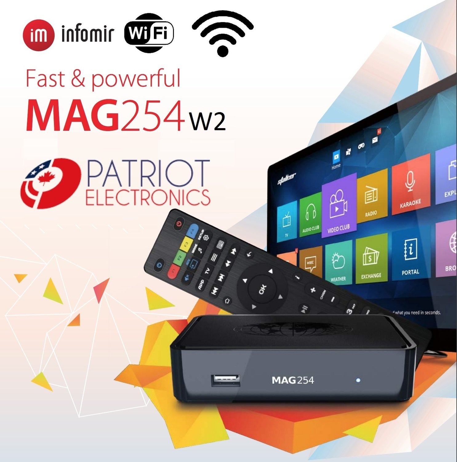 IPTV SET-TOP BOX MAG254 W2 IPTV SET-TOP BOX MAG254 W2