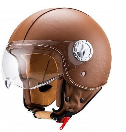 Vito Moda Helm Bruin leer