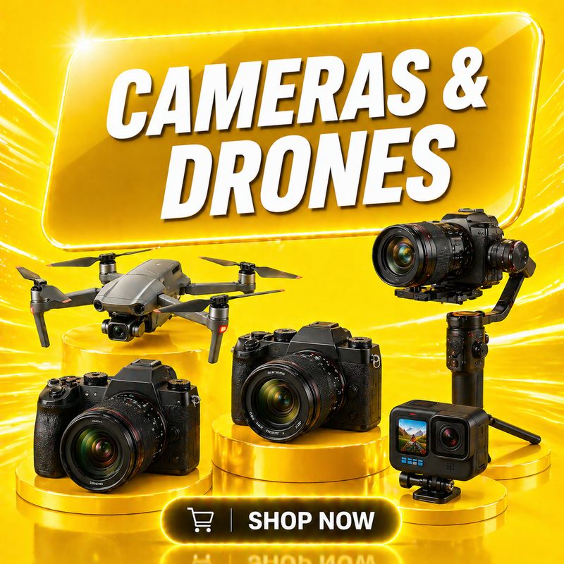 Cameras &amp; Drones