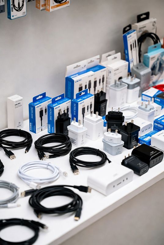Cables, Chargers &amp; Adaptors