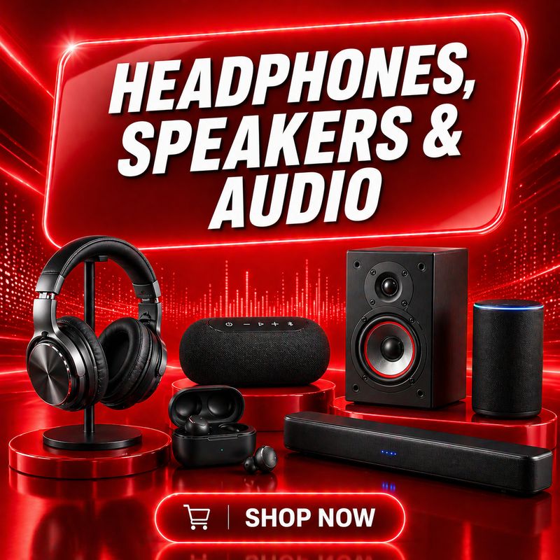 Headphones, Speakers &amp; Audio