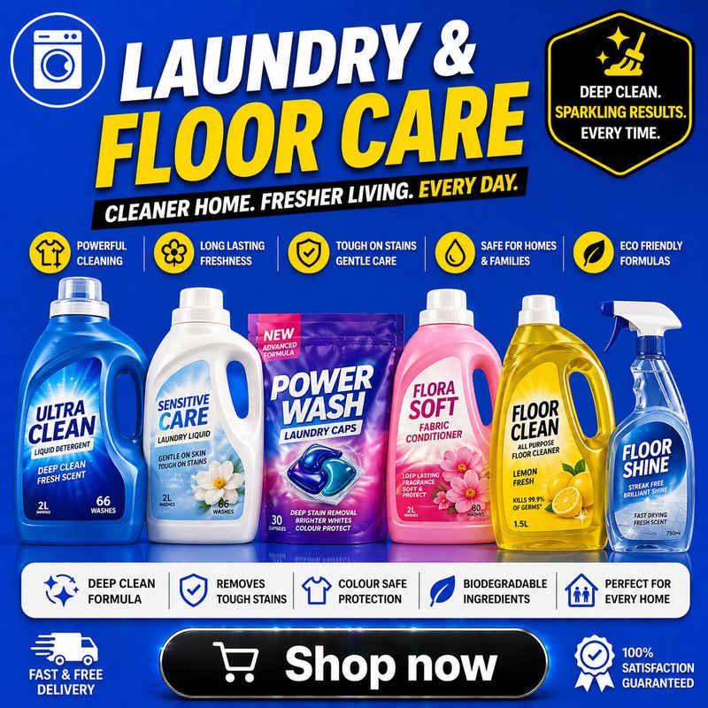 Laundry &amp; Floor Care