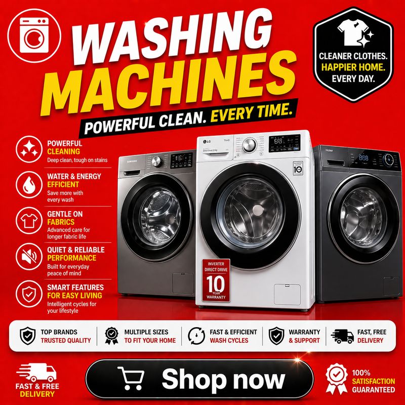 Washing machines