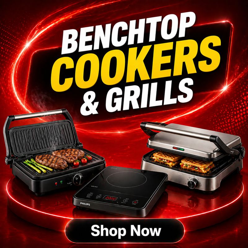 Benchtop cookers &amp; grills