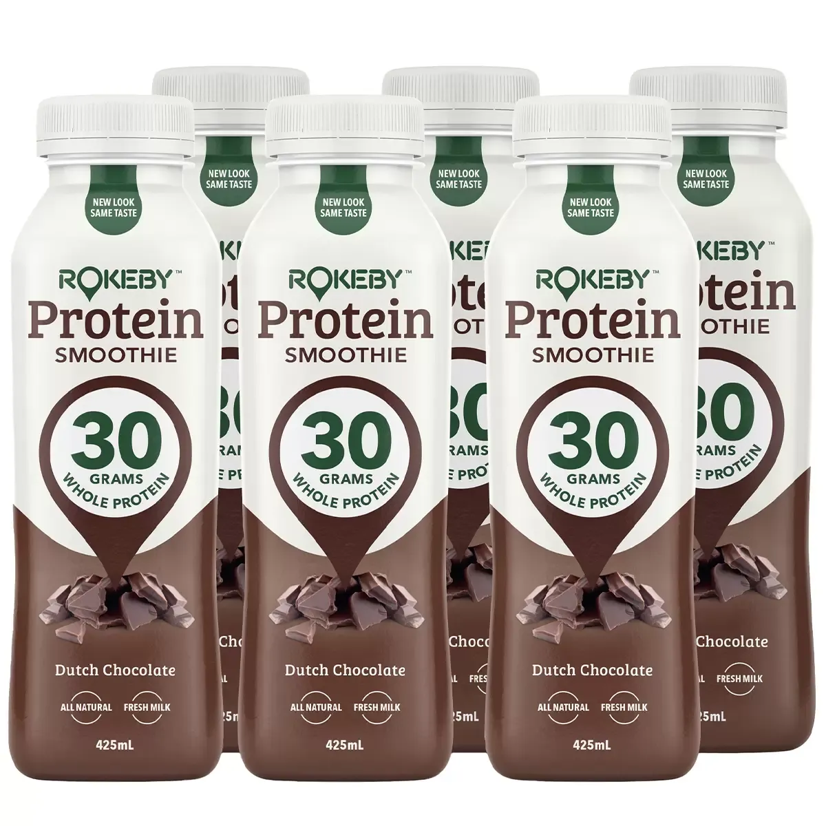 Rokeby Farms Chocolate Protein Smoothie 6 x 425ml