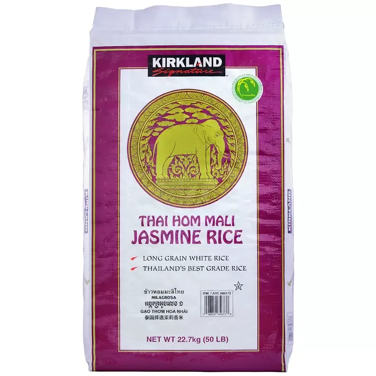 Kirkland Signature Thai Hom Mali Jasmine Rice 22.7kg