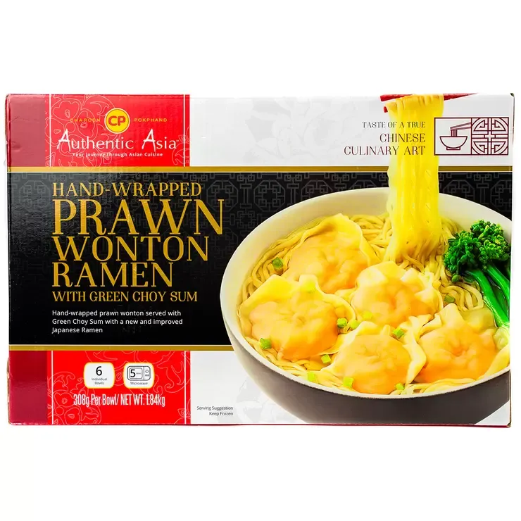 CP Authentic Asia Prawn Wonton Ramen Soup Noodle 1.84kg