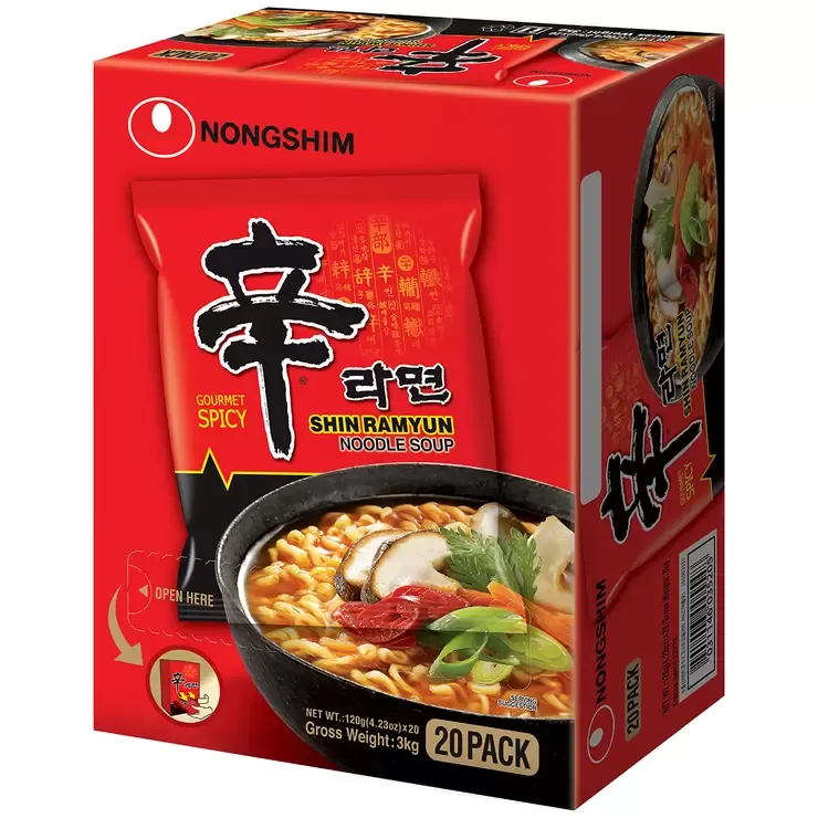 Nongshim Shin Ramyun Noodle 20 Pack x 20g