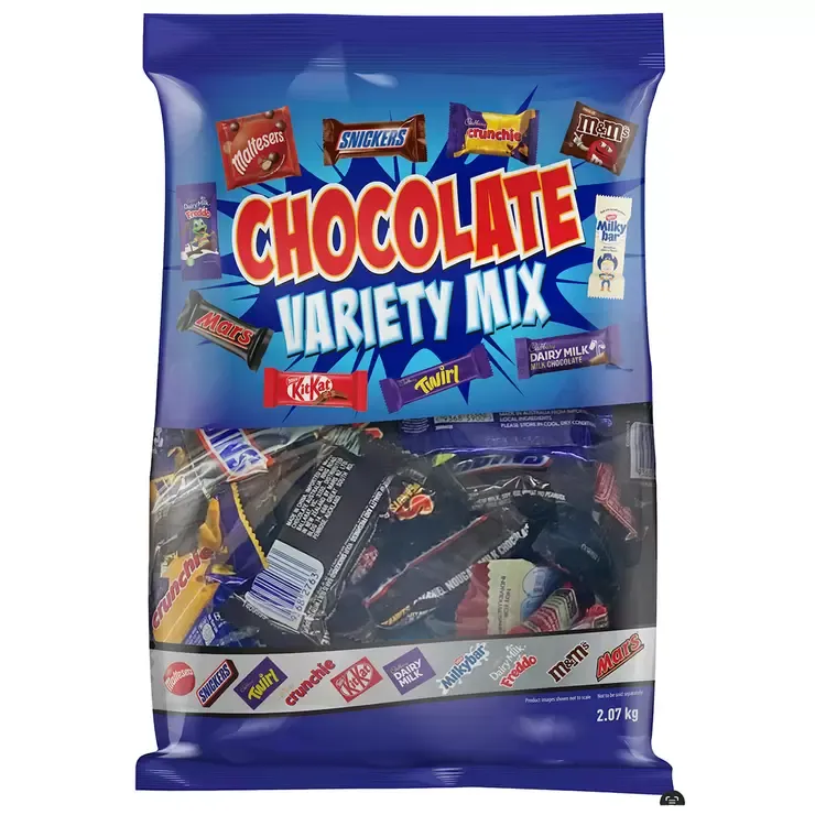 Chocolate Variety Mix Pieces 150 x 2.07kg