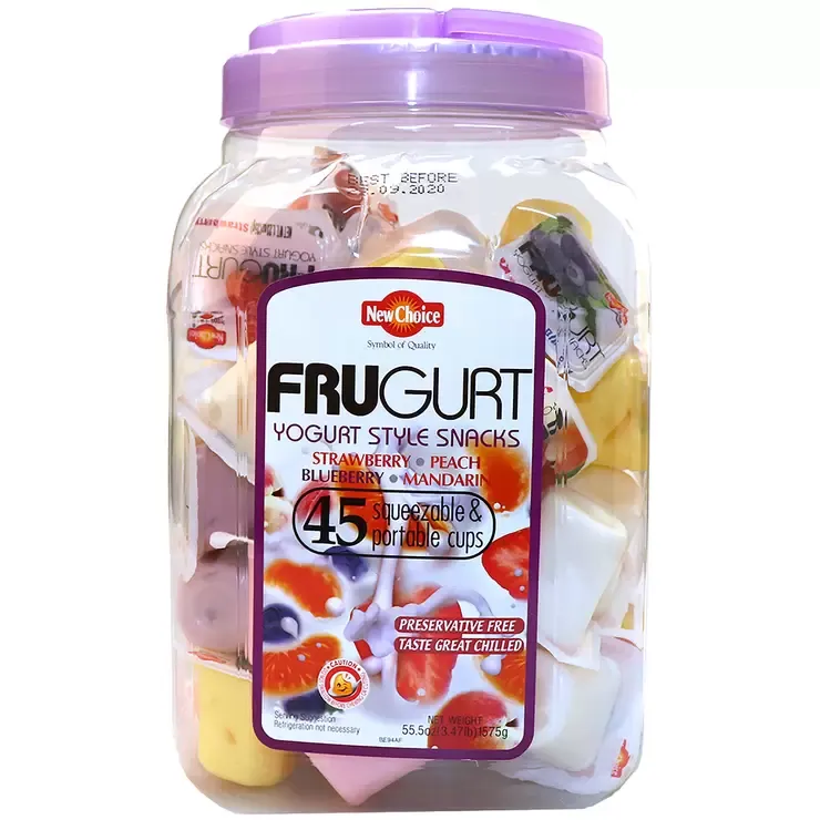 New Choice Frugurt Yogurt Style Snacks 45 x 35g