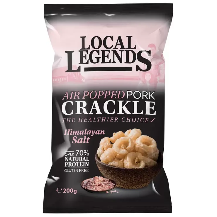 Local Legends Pork Crackle 200g