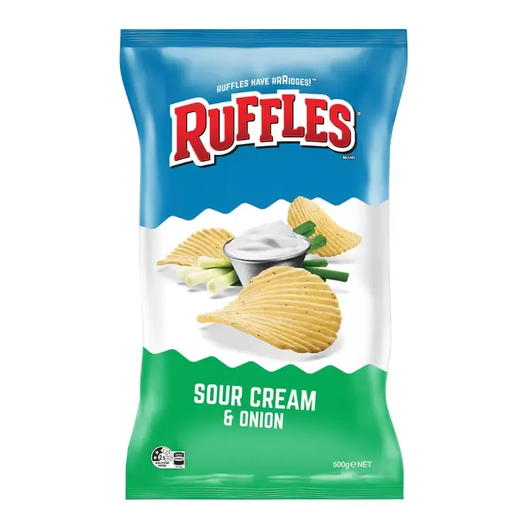 Ruffles Sour Cream &amp; Onion 500g