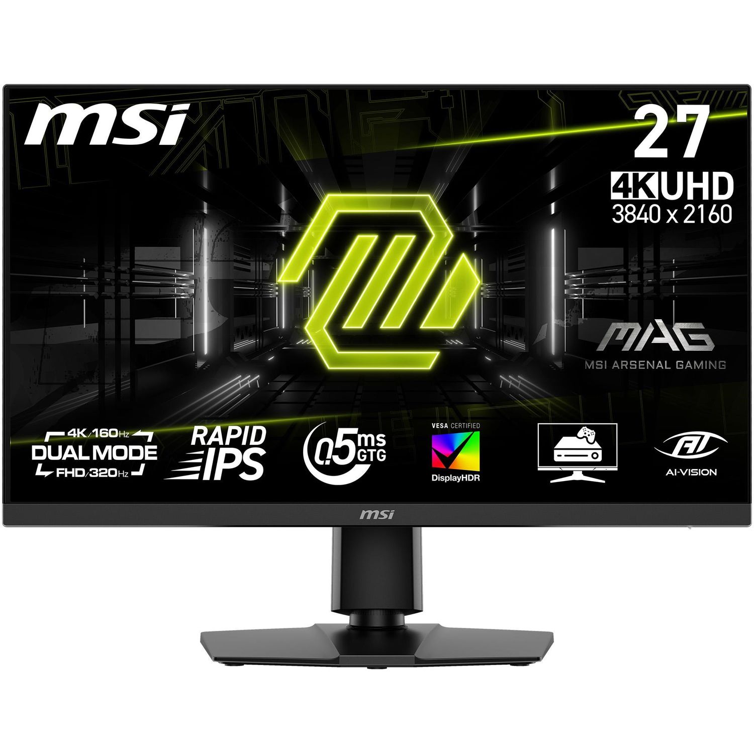 MSI MAG 272URDF E16 27' 4K UHD 160Hz Gaming Monitor