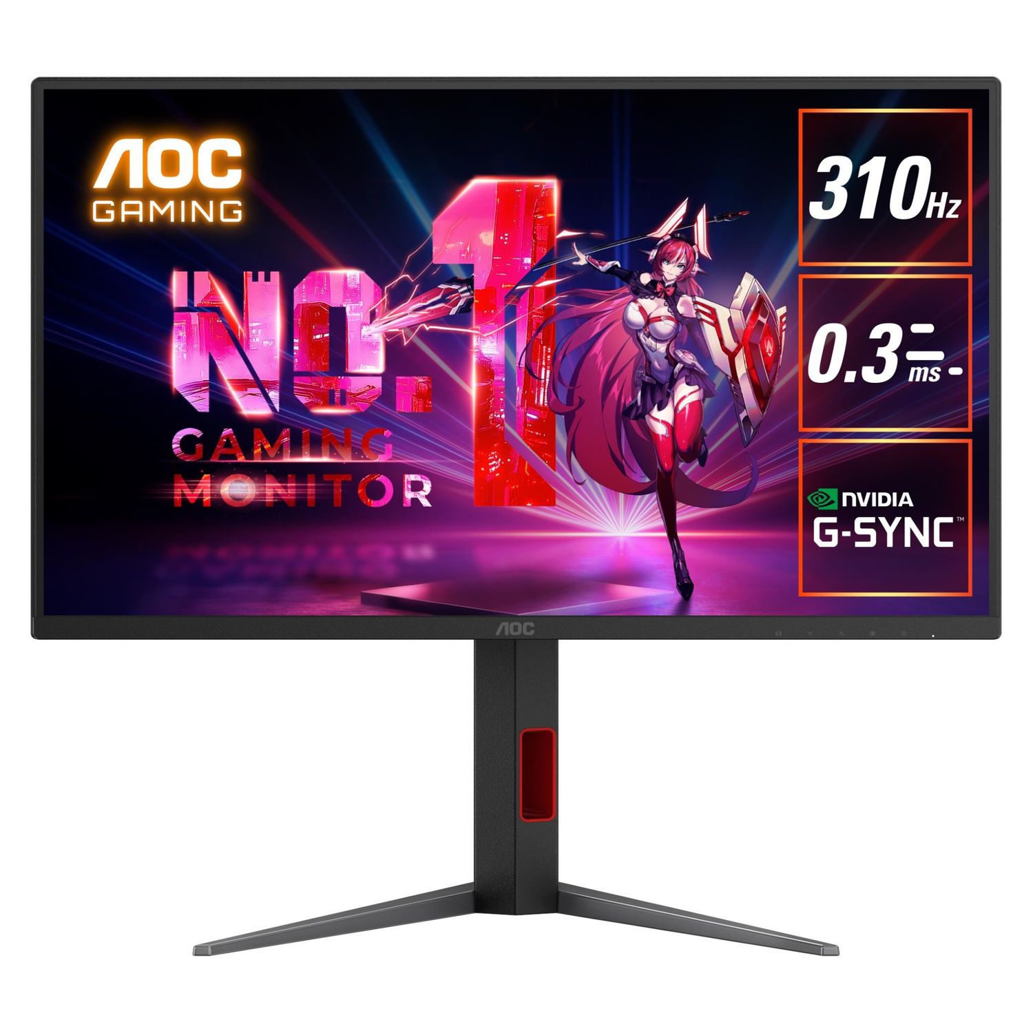 AOC 25G4S 24.5' FHD 310Hz Gaming Monitor