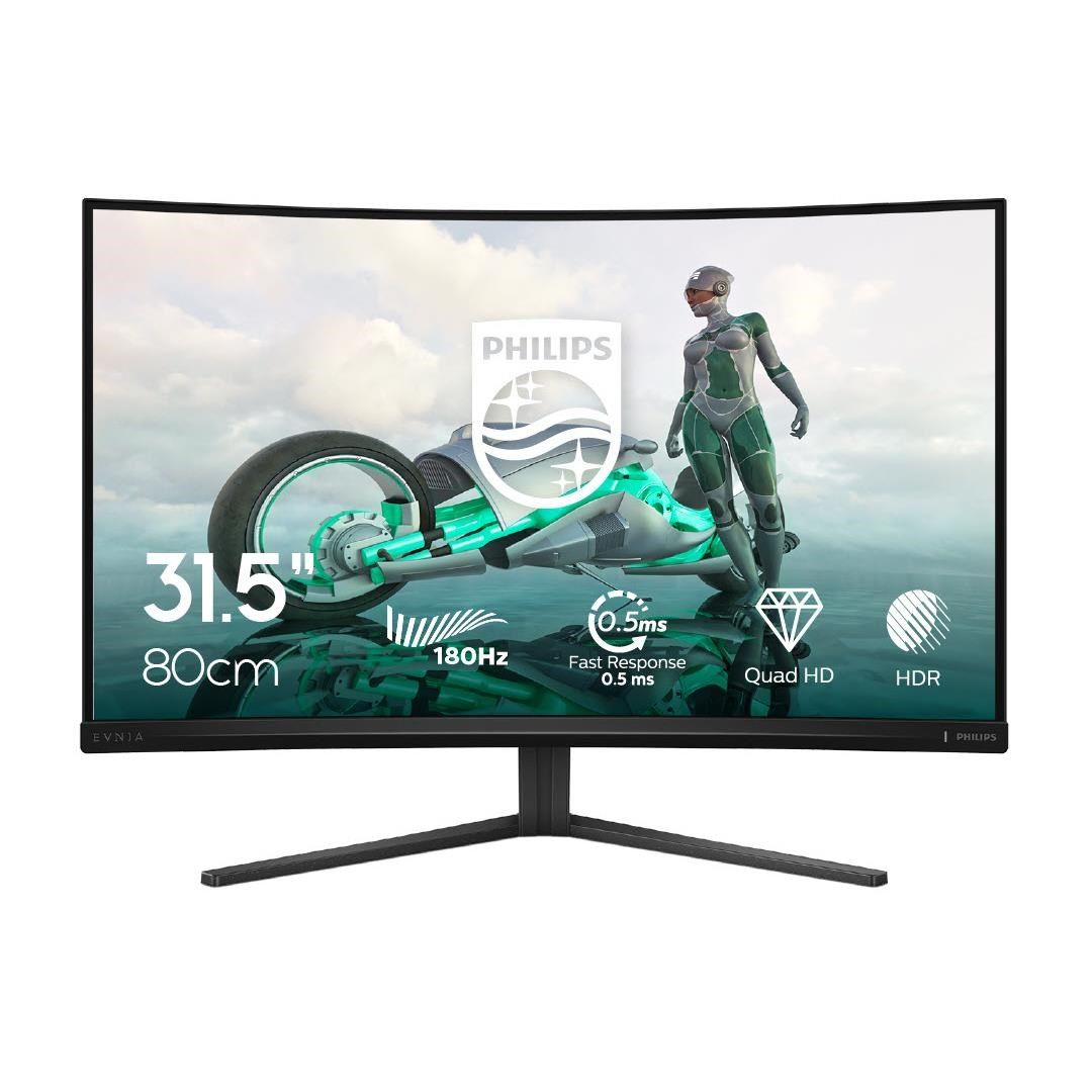 Philips Evnia 32M2C3500L 31.5'' QHD 180Hz Fast VA Curved Gaming monitor
