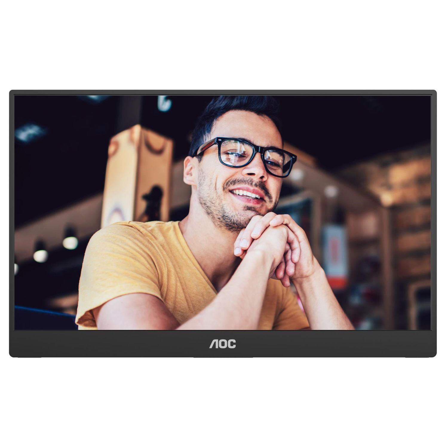 AOC 16T20 15.6' FHD USB-C Portable Monitor