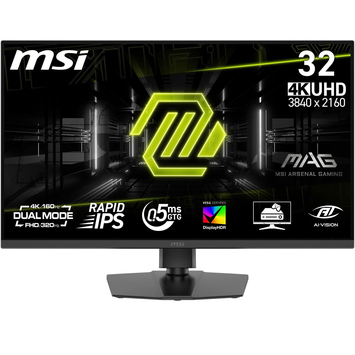 MSI MAG 322URDF E16 31.5' 4K UHD 160Hz Gaming Monitor